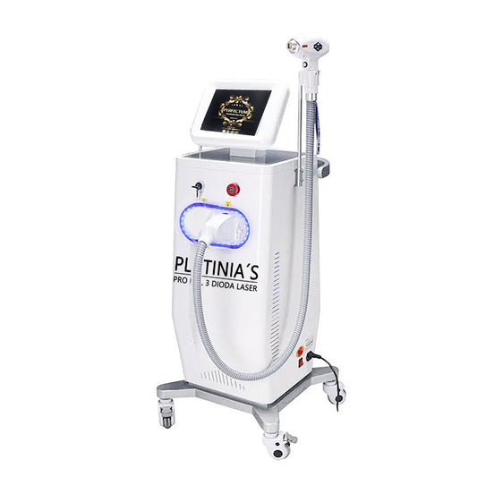 Aparat Epilare Definitiva TotulPerfect Profesional PlatiniaS 808nm, 755nm, 1064nm Dioda Laser, 50mil Impulsuri, Epilare Laser Salon 1000W