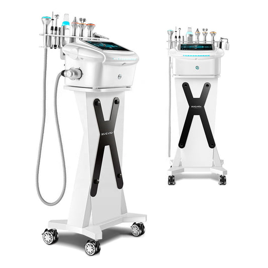 Aparat Combina Faciala 10in1 Jet Hidroxigen, Nutritie Ten, Curatare, Hidratantare, Lifting Saloane, Indepartarea Acneei, Ultrasonic, RF