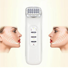 Aparat Dot MAtrix Cosmetic Anti-Aging, Lifting RF Radio Frecventa cu Ultrasunete si Dispozitiv de Slabire a corpului, Indepartarea ridurilor, Alb