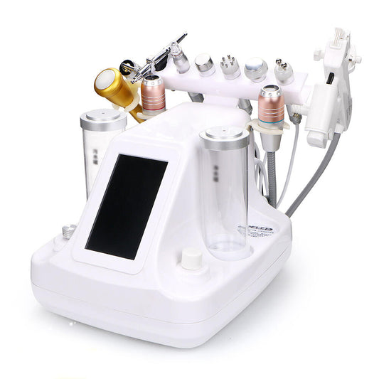 Aparat Micro-Dermabraziune, Ultrasunete, Lifting Multipolar RF, Ten si Ochi Microcurent BIO, Radiofrecventa Masca LED Lifting Profesional Salon
