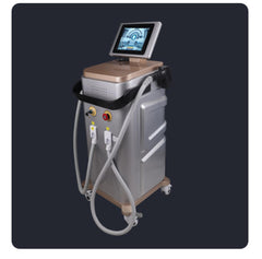 Aparat Epilare Definitiva si PicoSecond Second 532, 1064nm, Cellular ND YAG Pico Laser Profesional, Indepartare Tatuaje, 2 manipuli 755, 808, 1064nm 1600W Dioda Laser, 50mil Impulsuri ICEPlatinumPRO