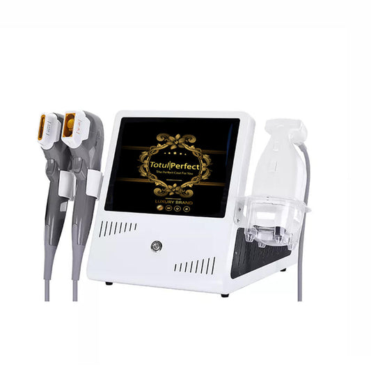 Aparat 2in1 7D HIFU Fata si Corp 3M Conturing Ultrasunete FocusateTehnologie Nonchirurgicala Lifting, Reducere celulita, Tonifiere Remodelare Plutonix