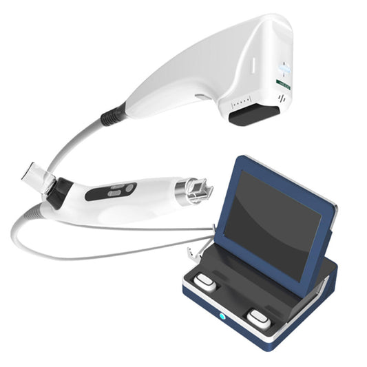 Aparat 2in1 9D MMFU Rejuvenare Faciala HIFU si Ultrasonic RF, 9D Facial High Intensity Focused Ultrasound, Skin Rejuvenation,Remodelare si Indepartare riduri Ochi, Cearcane, Pungi Profesional Salon RejuvAX