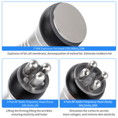 Aparat 3in1 40Khz Cavitatie Ultrasunete, Lifting, Slabire in greutate, Indepartare celulita, Slabire Rapida, Radiofrecventa Profesional Salon LA101