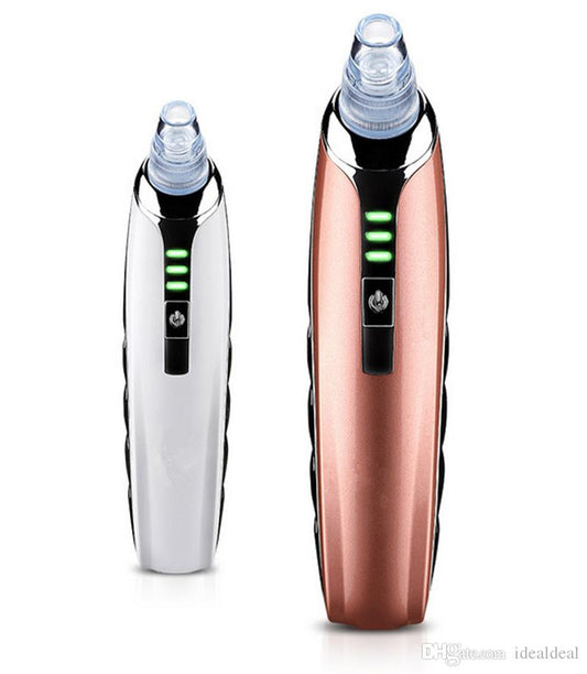 Aparat Indepartare Puncte Negre Blackhead Remover LCD, Aparat Multifunctional Facial Pore Cleaner Peeling, Anti Acnee, Rose