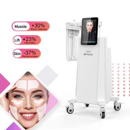 Aparat 3in1 EMT + EMS + RF Facial Contouring, EMS Lifting Facial, Electrostimulare faciala Yoga ten, Intinerirea Pielii, Stimulator Electromagnetic Muscular Facial , Reducere Ridurilor, Conturarea Pielii