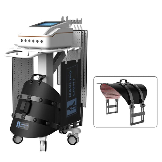 Red light 5D Maxlipo diode laser, 650nm 940nm, Laser pentru ameliorarea durerilor musculare, Non-Invaziv cu infrarosu, Reducerea Celulitei