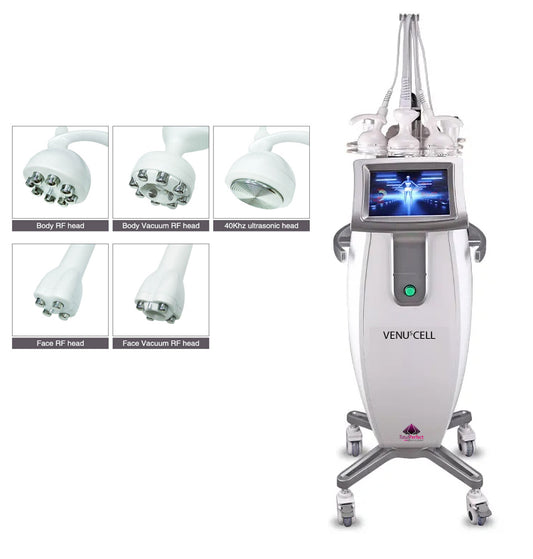 Aparat Body Conturing Radiofrecventa OctipolRF 5in1 Smart Vacuum RF, Cavitatie Profesional VENUsCELL