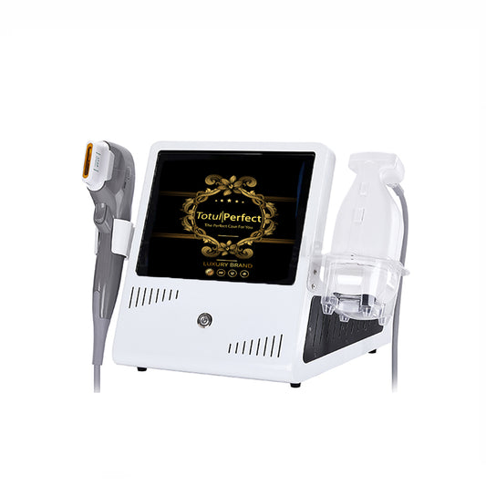 Aparat 2in1 7D HIFU Fata si Corp 3M Conturing Ultrasunete FocusateTehnologie Nonchirurgicala Lifting, Reducere celulita, Tonifiere Remodelare 6DLIPO Maxlipo Shape W