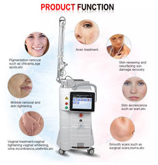 Aparat Laser Fractional Co2 Glass 10600nm Skin Resurfacing Lifting, Indepartare Vergeturi, Cicatrici, Anti Acnee, Intretinere si Rejuvenare Vaginala