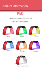 Aparat MASCA SPA terapie cu lumină PDT LED, Face Lift, SPA Face LED PDT, Tratament pentru acnee, Întinerirea pielii fetei,