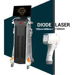 Aparat AVANTSKIN Epilare Definitiva Laser Dioda 3Lungimi 755nm, 808nm, 1064nm Profesional 1200W Dioda Laser, 50mil Impulsuri Manipul Touch Screen