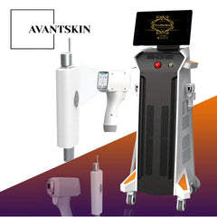 Aparat Epilare Definitiva Laser Dioda 3Lungimi 755nm, 808nm, 1064nm Profesional 1600W Dioda Laser, 50mil Impulsuri Manipul Touch Screen + PICO Laser AVANTSKIN