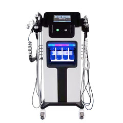 Aparat 9in1 AQUAFacial Ultrasunete, Skin scrubber, Oxy Spray Profesional, Lifting, Indepartare Riduri, Linii fine, Radiofrecventa Helley