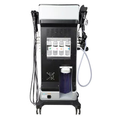 Aparat 9in1 AQUAFacial Ultrasunete, Skin scrubber, Oxy Spray Profesional, Lifting, Indepartare Riduri, Linii fine, Radiofrecventa Helley