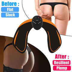 Aparat Masaj Totulperfect, Tonifiere Fese Coapse, Electrostimulare musculara, Indepartare celulita, Slabire, Butt Trainer Liftig Negru
