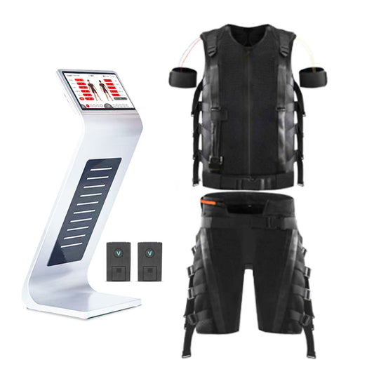 Costum EMS Body Suit, Creare Masa Musculara Fitness Microcurenti Electrostimulare Profesional Slabire Rapida Anticelulitic, ProBODY WireLess