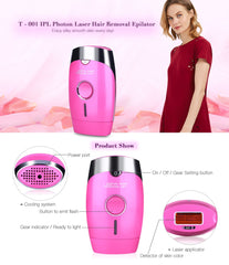 Epilator IPL Lescolton, Senzor Skin, utilizare 300.000 impusuri Indepartarea parului, Rejuvenarea pielii, Curatarea acneei T-002