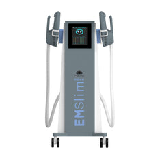 Aparat Electromagnetic Tesla EMS Sculpt HI-EMT si RF Remodelare corporala, Creare Masa Musculara, Tonifiere Abdomen, 2 Manipuli, Slabire intensiva