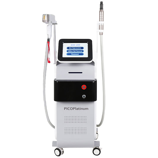 Aparat Epilare Definitiva Laser Dioda 3Lungimi 755, 808, 1064nm Profesional 1200W Dioda Laser, 50mil Impulsuri + PICOSecond Laser