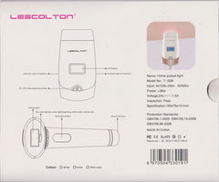 Epilator IPL Lescolton LCD, Ice Cold, Senzor Skin 350.000 impusuri Indepartarea parului, Rejuvenarea pielii, Curatarea acneei T0012i