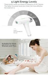 Epilator IPL Lescolton, Senzor Skin 500.000 impusuri Indepartarea parului, Rejuvenarea pielii, Curatarea acneei T0012