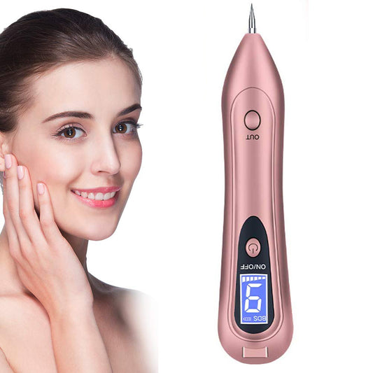 Aparat Plasma Pen Indepartarea Petelor, Alunitelor, Pistruilor, Ecran LCD, Antiacnee 1 Mole Removal, Floral Rose