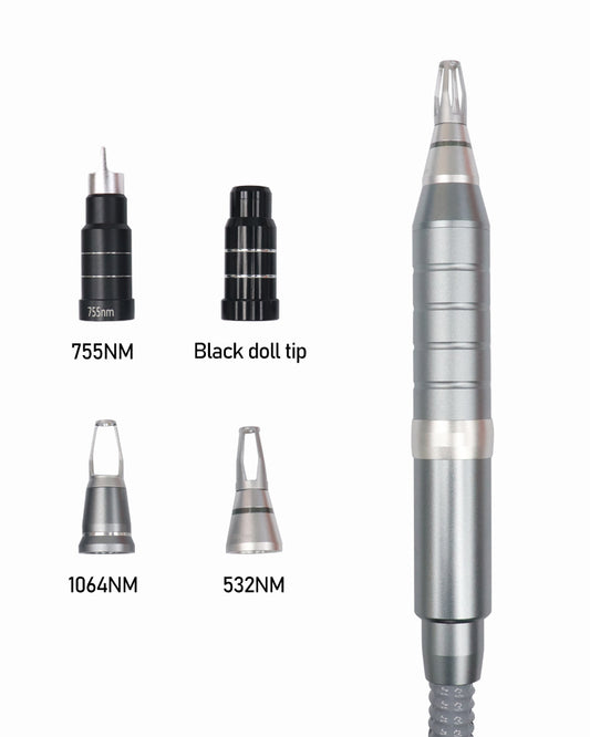 Manipul Picosecond Aparat Laser Picosecond 532NM,1064NM, 1320NM Indepartare Tatuaje Color/Negru, Leziuni Vasculare, Pete Pigmentare, Carbon peeling