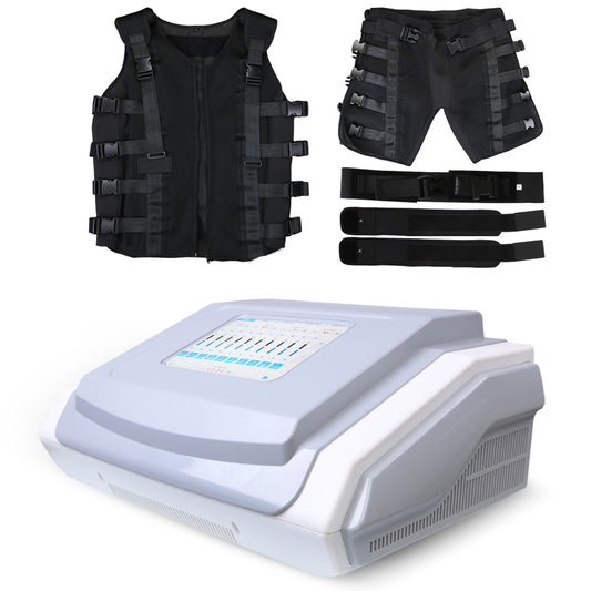 Costum SBODY Microcurenti Electrostimulare Profesional EMS Body Suit, Slabire Rapida Anticelulitic, 121X1