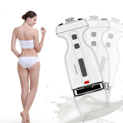 Aparat Ultrasunete Plutonix HIFU Tonifiere si Slabire Corp, Indepartarea Celulitei, Intinerirea pielii - Energie cu ultrasunete concentrata la intensitate ridicata Hello Body, Gel Corp Cadou