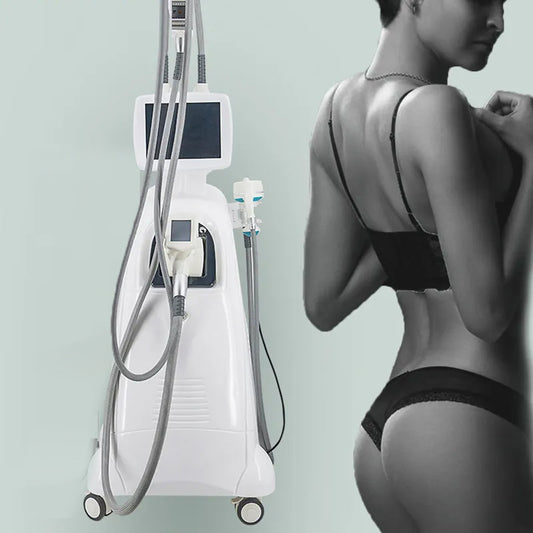 Aparat VELABODY SHAPE& Smooth V9, Vacuum 5MHZ RF Cavitation Body Slimming, Îndepărtarea Ridurilor, Reducerea Celulitei