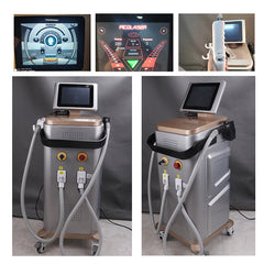 Aparat Epilare Definitiva si PicoSecond Second 532, 1064nm, Cellular ND YAG Pico Laser Profesional, Indepartare Tatuaje, 2 manipuli 755, 808, 1064nm 1200W Dioda Laser, 50mil Impulsuri PICOPlatinumS