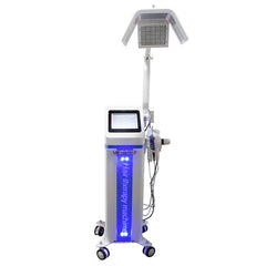 Aparat 5in1 Crestere a Parului Laser Regenerare Capilara 190 DIODE LASER 650nm Laser Hair Regrowth Led Light, Ecran tactil color LCD Terapie cu Laser de Nivel Scazut