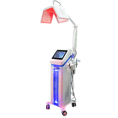 Aparat 5in1 Crestere a Parului Laser Regenerare Capilara 190 DIODE LASER 650nm Laser Hair Regrowth Led Light, Ecran tactil color LCD Terapie cu Laser de Nivel Scazut
