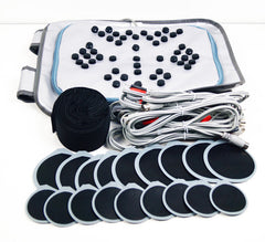 Aparat EMS Electrostimulare Musculara Slabit, Centura EMS, Indepartarea grasimii, Masaj, Tonifierea pielii, Ingrijirea/Tonifierea Sanilor, 20 Pads 7003