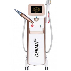 Aparat 2in1 DUO Epilare Definitiva Laser Dioda 3Lungimi 755NM, 808NM, 1064NM Profesional 1200W Dioda Laser, 50mil Impulsuri DERMASkin + PICO Laser Gold