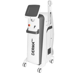 Aparat Epilare Definitiva Laser Dioda 3Lungimi 755NM, 808NM, 1064NM Profesional 1000W Dioda Laser, 50mil Impulsuri DERMASkin Black