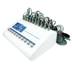 Aparat Cosmetic EMS Electrostimulare Slabit, Centura EMS, Indepartarea grasimii, Masaj, Tonifierea pielii, Ingrijirea/Tonifierea Sanilor, 24 Pads T-EMS