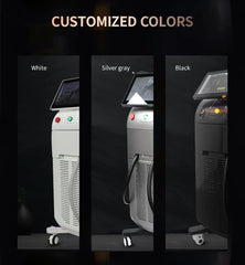 Aparat 1600W Epilare Definitiva Laser Dioda 4Lungimi 940, 755, 808, 1064nm Profesional 1600W Dioda Laser, 50mil Impulsuri PlatiniuMAX