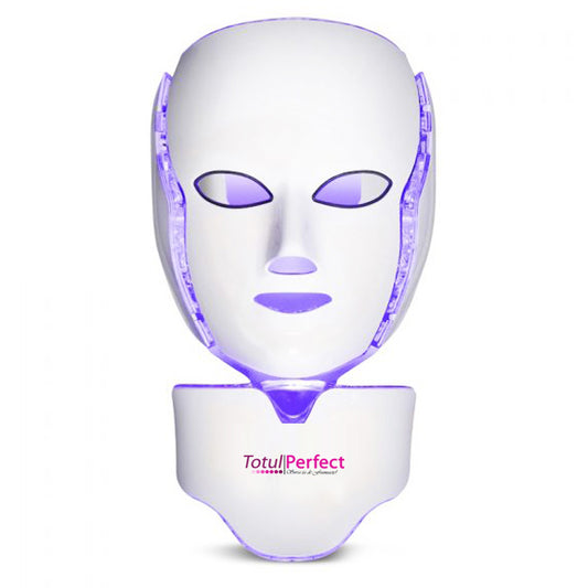 Masca Cosmetica Fototerapie Fata LED, Tratament Foton Rejuvenation, Anti-imbatranire, Indepartare Riduri fine, Lifting, Cearcane 7 Culori LED Facial SPA Mask Pro