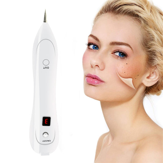Aparat Plasma Pen Indepartarea Petelor, Alunitelor, Pistruilor, Ecran LCD, Antiacnee Mole Removal Alb
