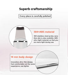 Aparat Cosmetic Skin Scrubber Peeling Exfoliator Facial, Multi-Functional Face Lifting Beauty Machine, Pink, Perfect