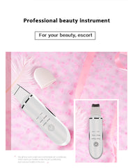 Aparat Cosmetic Skin Scrubber Peeling Exfoliator Facial, Multi-Functional Face Lifting Beauty Machine, Pink, Perfect
