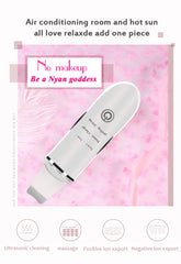 Aparat Cosmetic Skin Scrubber Peeling Exfoliator Facial, Multi-Functional Face Lifting Beauty Machine, Pink, Perfect