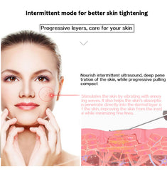 Aparat Cosmetic Skin Scrubber Peeling Exfoliator Facial, Multi-Functional Face Lifting Beauty Machine, Pink, Perfect