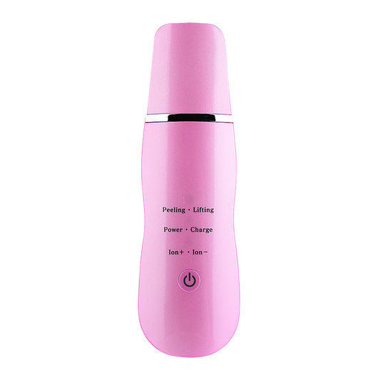 Aparat Cosmetic Skin Scrubber Peeling Exfoliator Facial, Multi-Functional Face Lifting Beauty Machine, Pink, Perfect