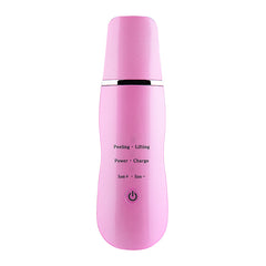 Aparat Cosmetic Skin Scrubber Peeling Exfoliator Facial, Multi-Functional Face Lifting Beauty Machine, Pink, Perfect