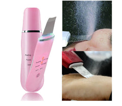 Aparat Cosmetic Skin Scrubber Peeling Exfoliator Facial, Multi-Functional Face Lifting Beauty Machine, Pink, Perfect