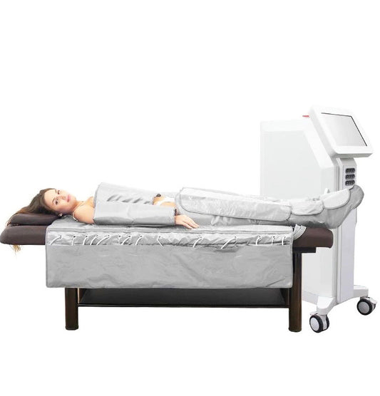 Aparat LCD Drenaj limfatic, EMS,Infrarosu Profesional de Slabit Presoterapie, Pierdere in Greutate, Anti Celulita, Detox Body Spa Verra Vertical