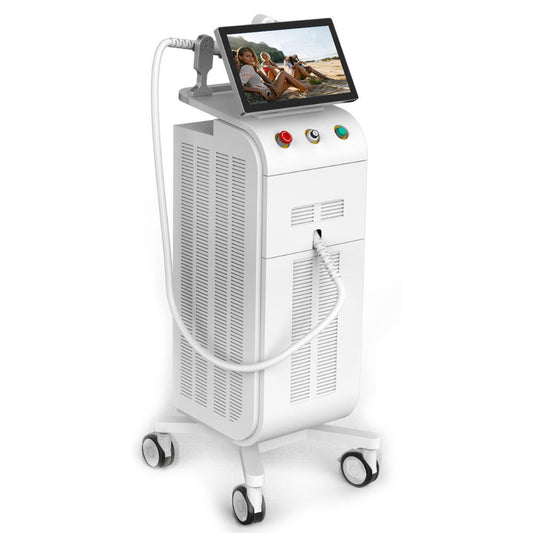 Aparat Epilare Definitiva TotulPerfect Super ICEPlatinium 1 manipul 755nm, 808nm, 1064nm Dioda Laser, 40.000.000 Impulsuri, Epilare Laser Definitiva Profesionala Salon 800W